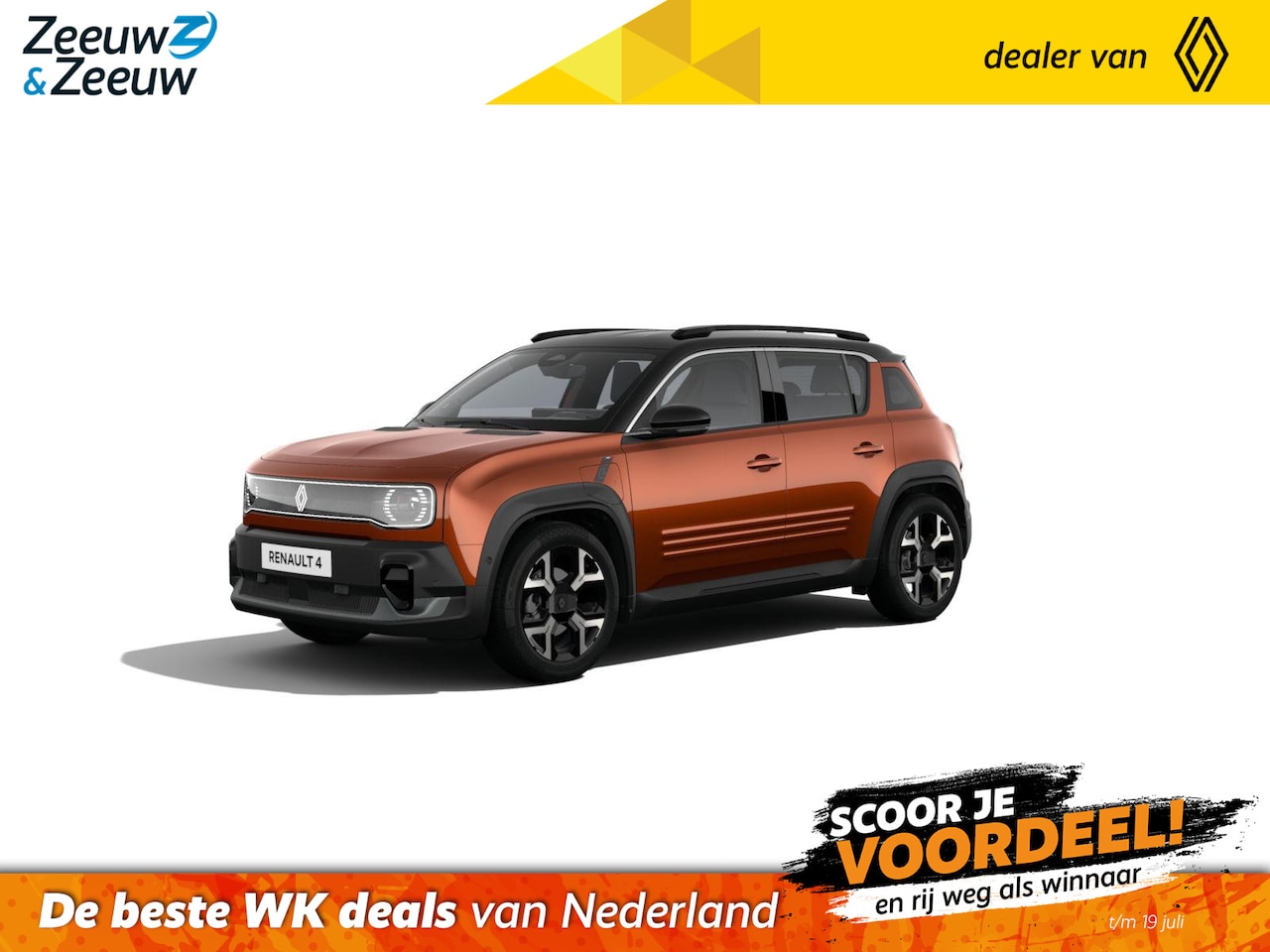 Renault 4 - comfort range techno 52 kWh Op voorraad op is op - AutoWereld.nl