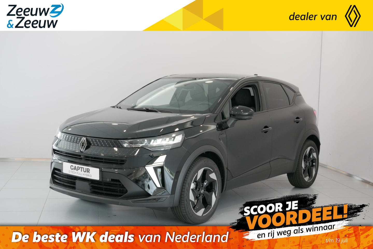Renault Captur - 1.8 E-Tech full hybrid 160 techno Uit voorraad leverbaar op is op - AutoWereld.nl