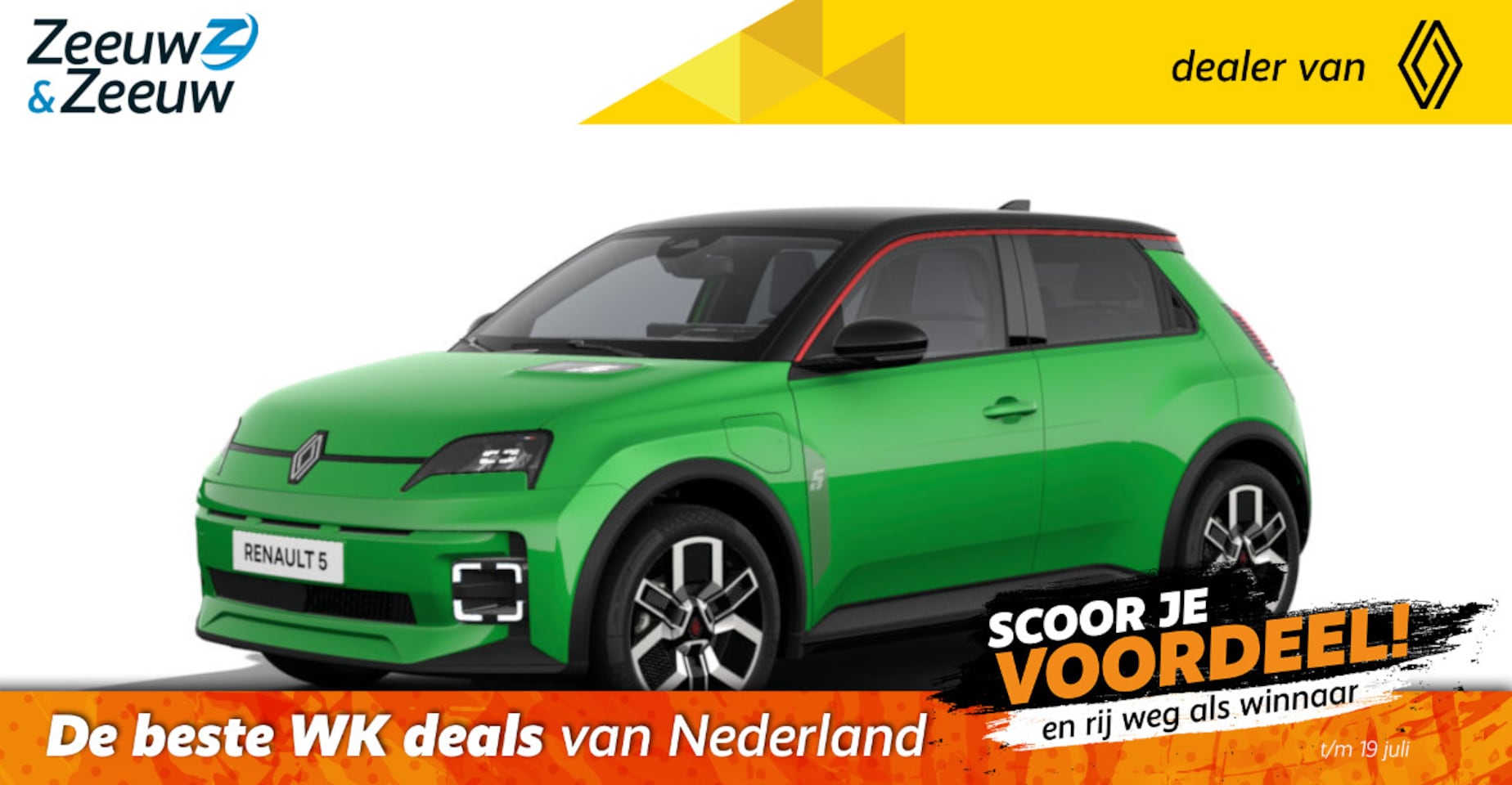 Renault 5 - comfort range techno 52 kWh Op voorraad op is op - AutoWereld.nl