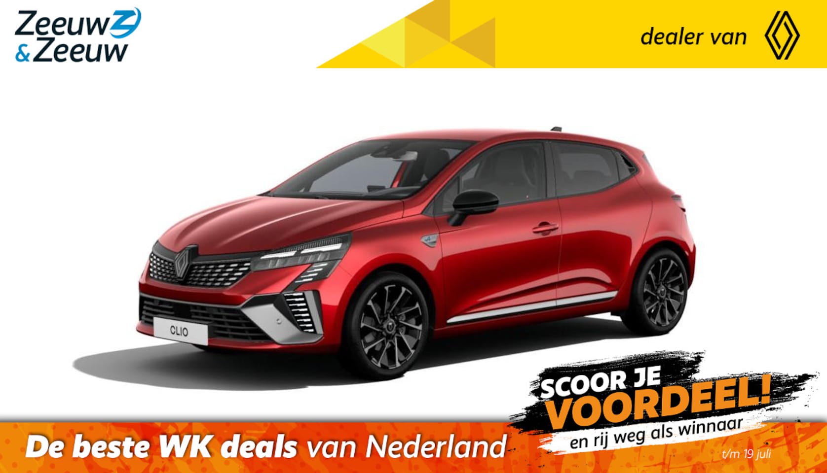 Renault Clio - 1.6 E-Tech Full Hybrid 145 esprit Alpine * CLIO RUN OUT ACTIE, € 3.000,- KORTING * 5 JAAR - AutoWereld.nl
