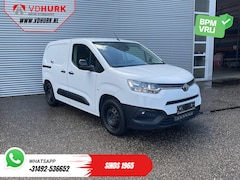 Toyota ProAce City - 1.5 130 pk Aut. Carplay/ 3Pers./ Stoelverw./ Inrichting/ Camera/ Cruise/ Airco/ PDC/ Trekh