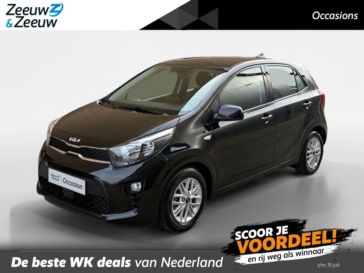 Kia Picanto - 1.0 DPi DynamicLine Automaat | 1e Eigenaar | Metallic lak | Fabrieksgarantie | NAP - AutoWereld.nl