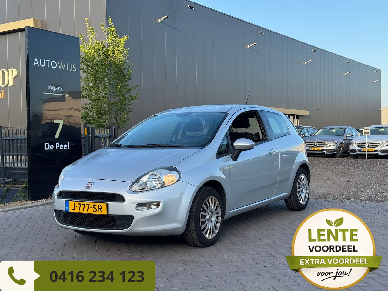 Fiat Punto Evo - 1.2 Pop|4-2027|TREKHAAK|AIRCO|D-RIEM VV - AutoWereld.nl