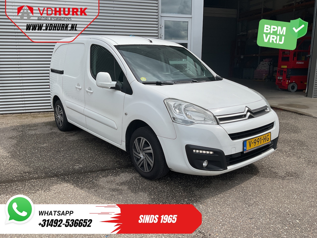 Citroën Berlingo - 1.6 HDI 100 pk Aut. EXPORT Euro 6/ 3Pers./ Cruise/ Airco/ PDC - AutoWereld.nl