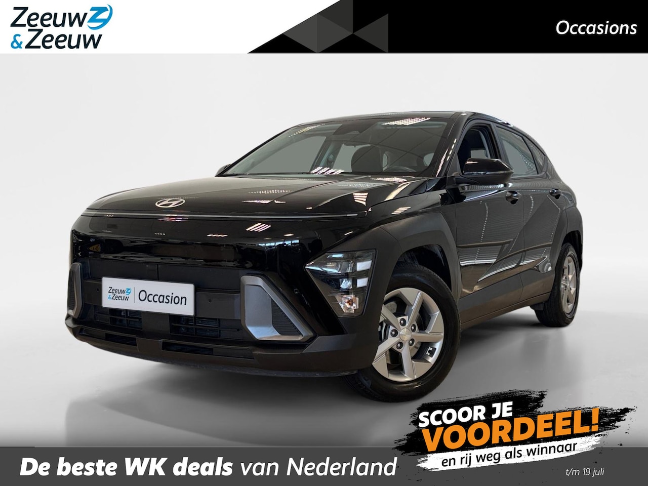 Hyundai Kona - 1.6 HYBRID | AUTOMAAT | COMFORT | NAVI | CAMERA | - AutoWereld.nl