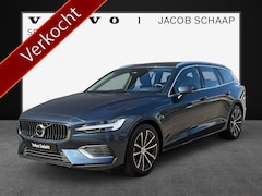 Volvo V60 - T6 Plug-in hybrid AWD Essential Bright | Leder | Trekhaak | Adaptieve Cruise | All Season