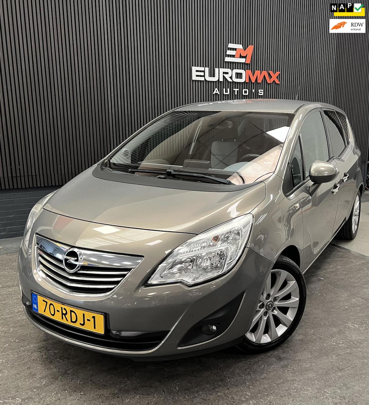 Opel Meriva - 1.4 Turbo Cosmo - NAP - 1e Eigenaar - Cruise -Navi - AutoWereld.nl
