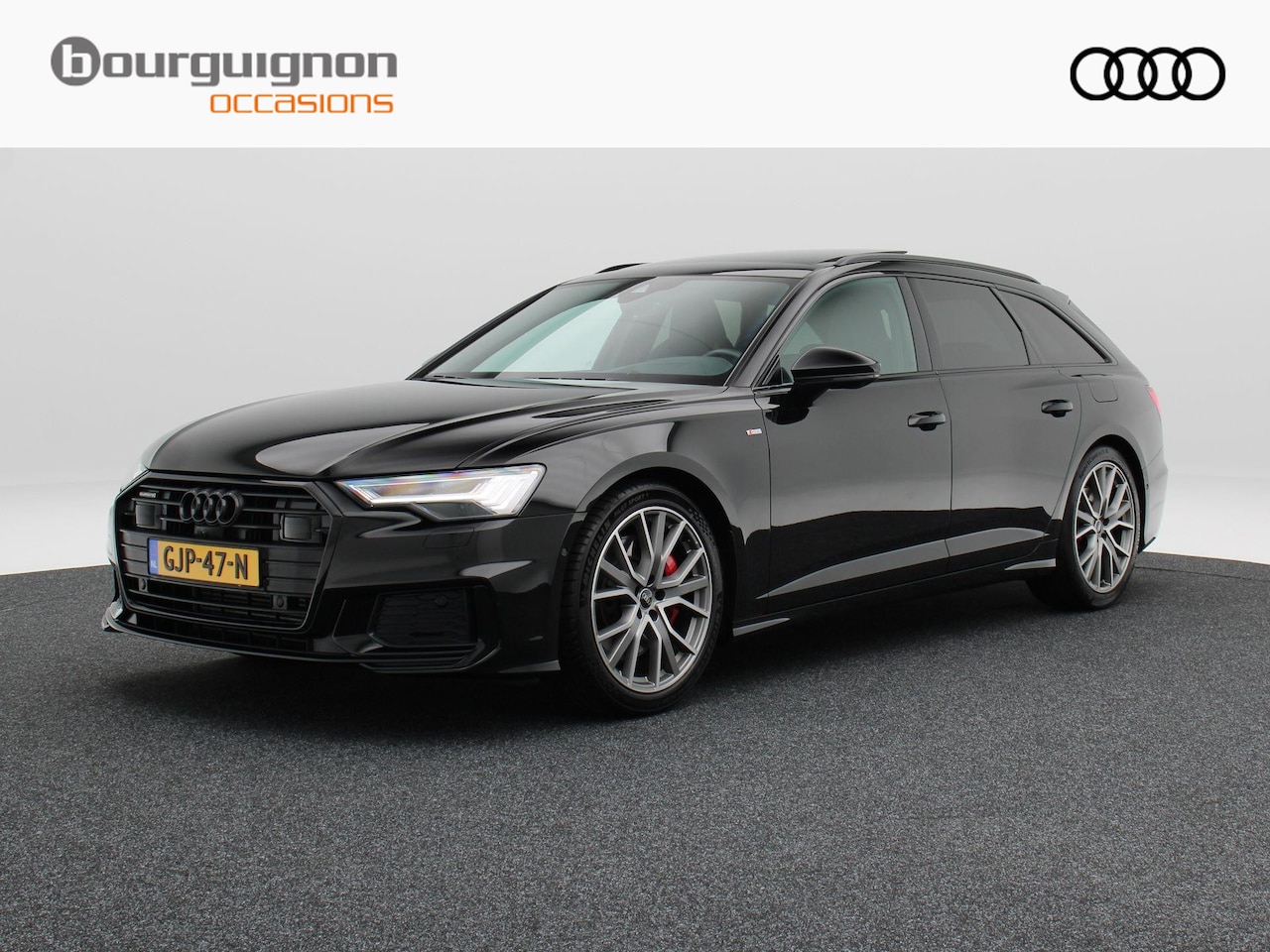 Audi A6 Avant - 55 TFSi e 367 Pk S-Line | Panoramadak | Trekhaak | Valcona Leder | Sportstoel Plus | 360° - AutoWereld.nl