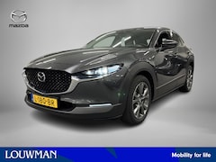 Mazda CX-30 - 2.0 e-SkyActiv-X M Hybrid Luxury | Leder + Elec stoelen | Elec. achterklep | Camera | Navi