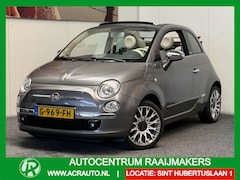 Fiat 500 C - 1.2 LOUNGE AIRCO HALF LEDER AIRCO STUUR BEDIENING BLUETOOTH TELEFOON MEDIA VOORBEREIDING P