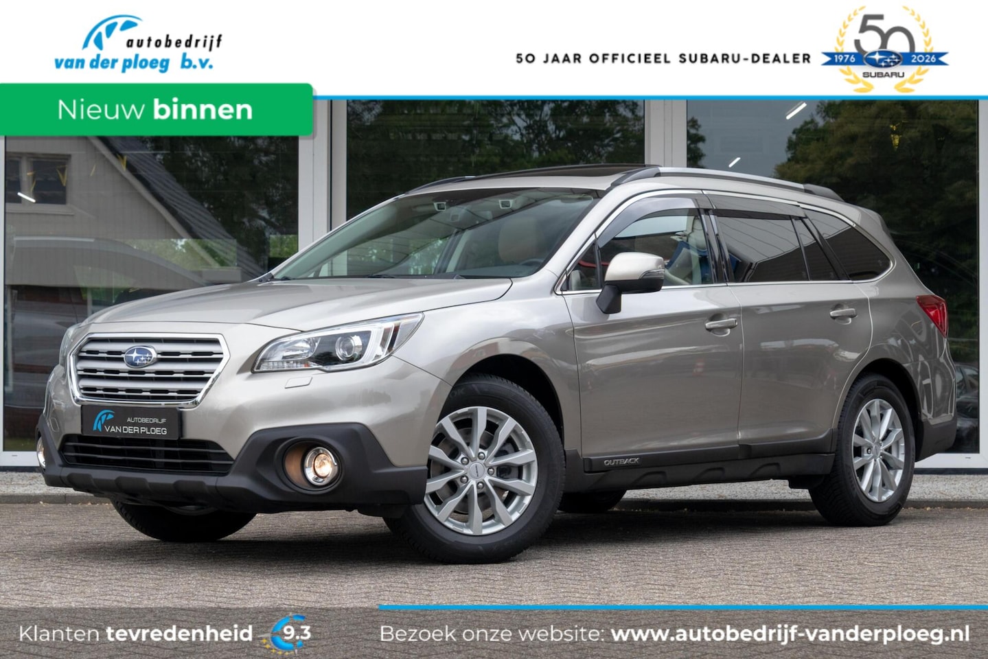Subaru Outback - 2.5i CVT Premium | Eyesight | Trekhaak | Navigatie | - AutoWereld.nl
