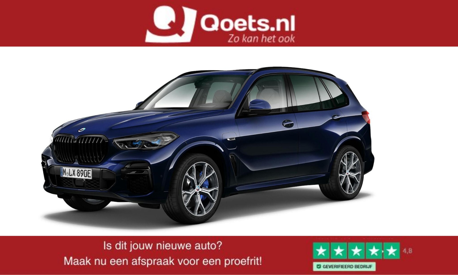 BMW X5 - xDrive45e High Executive M Sport - Panoramdak - BMW Laserlight - Driving Assistant Profess - AutoWereld.nl
