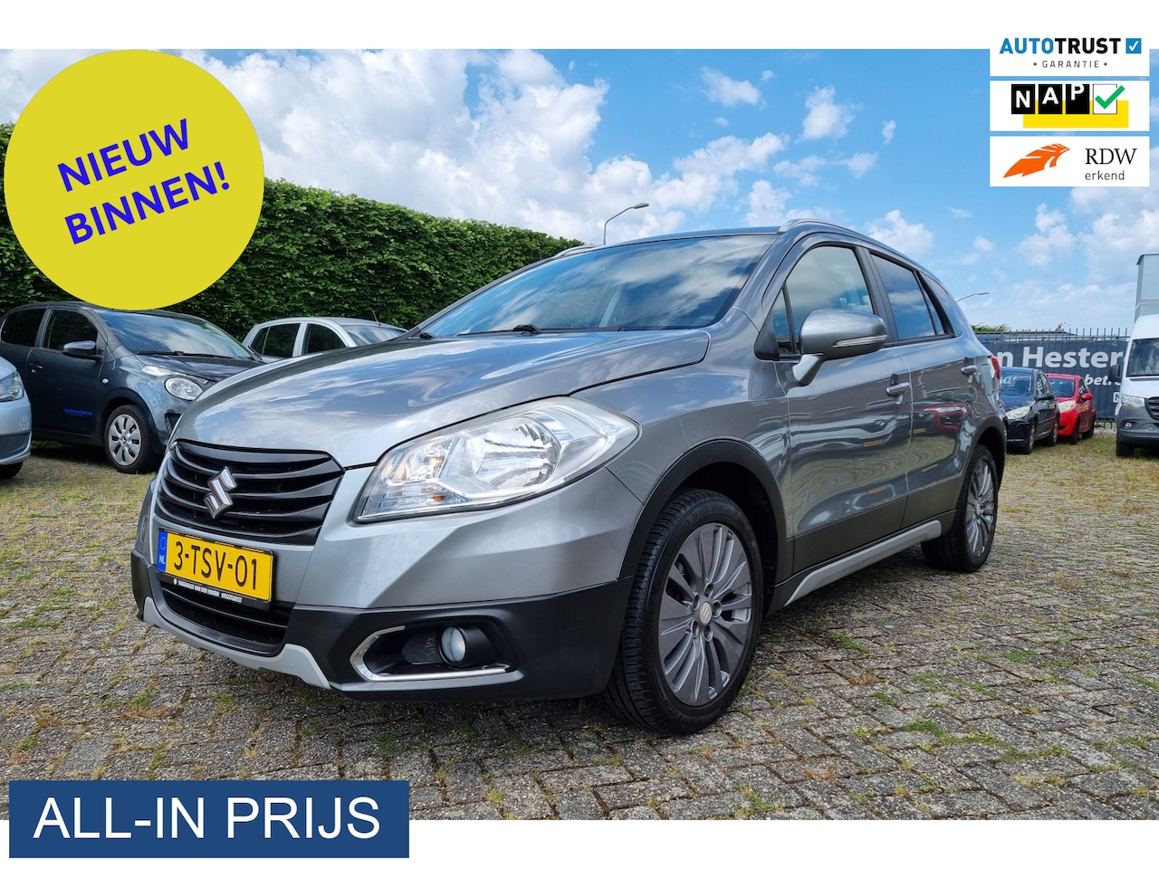 Suzuki SX4 S-Cross - 1.6 Exclusive ✅AUTOMAAT ✅CARPLAY ✅MOOOIE AUTO! - AutoWereld.nl