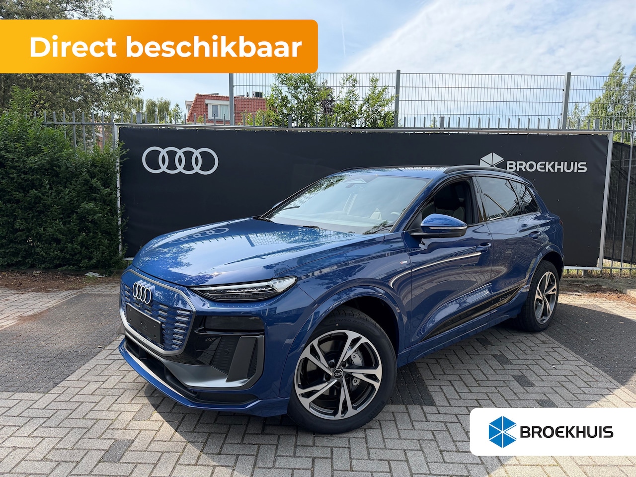 Audi Q6 e-tron - S edition performance 100 kWh | Panoramadak | Luchtvering | Tech pro | Lederen bekleding | - AutoWereld.nl