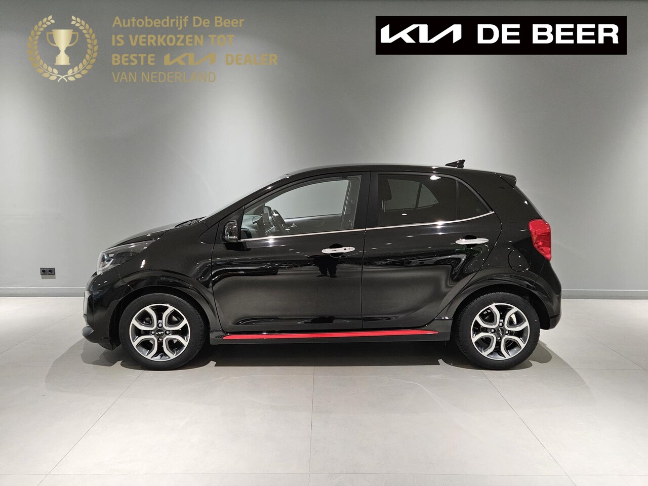 Kia Picanto - 1.0 DPi 67pk 4-zits GT-Line Navi/ Clima/ Leer/ Cruise - AutoWereld.nl