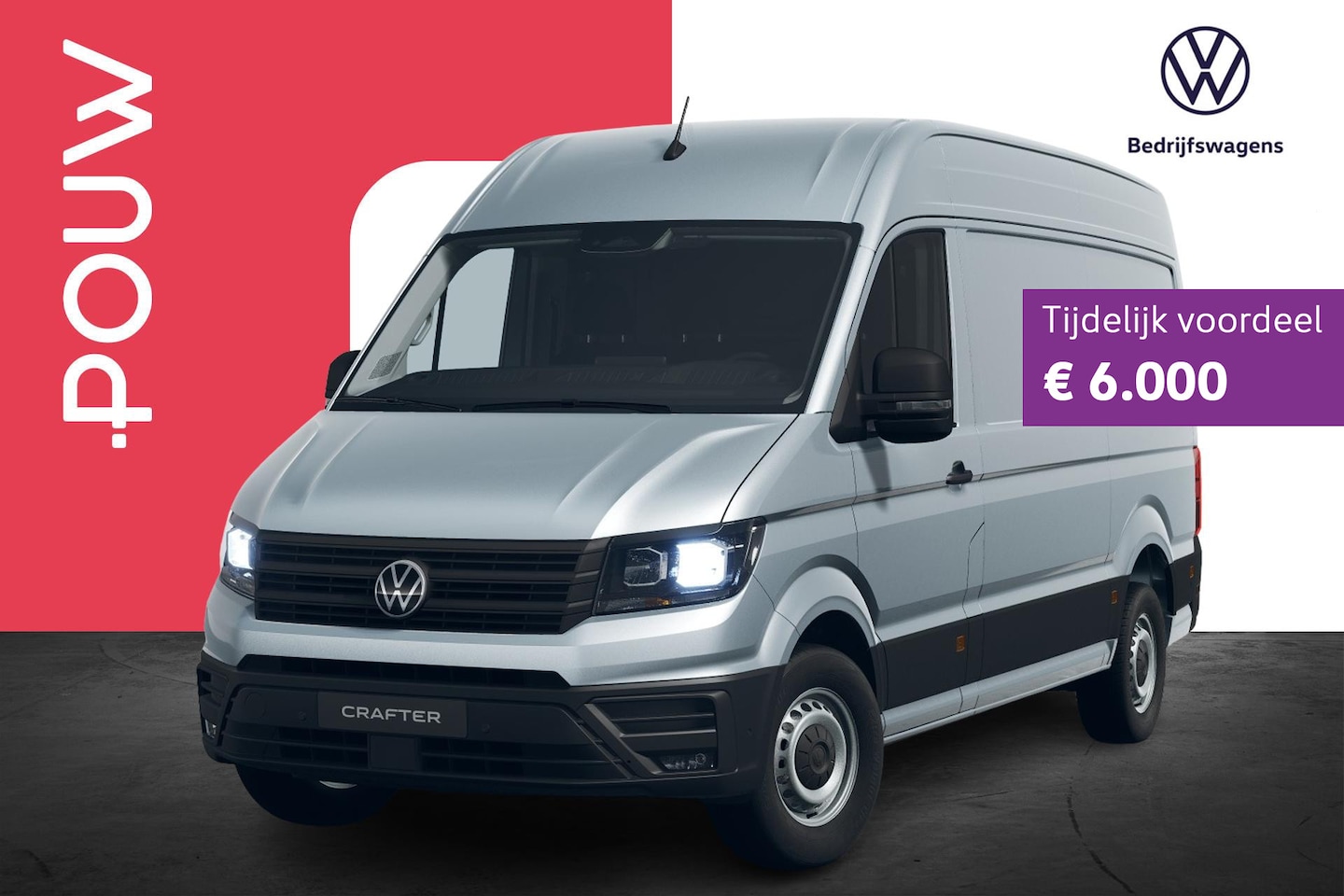 Volkswagen Crafter - 35 2.0 TDI 140pk L3H3 Highline EURO VI | Airco | Trekhaak - AutoWereld.nl