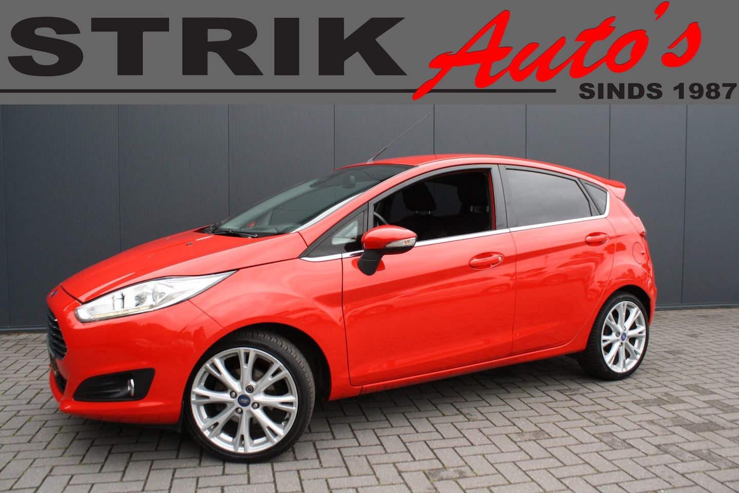 Ford Fiesta - 1.0 EcoBoost Titanium - CLIMATE CONTROL - PDC - 17" - LAUNCH PAKKET - AutoWereld.nl