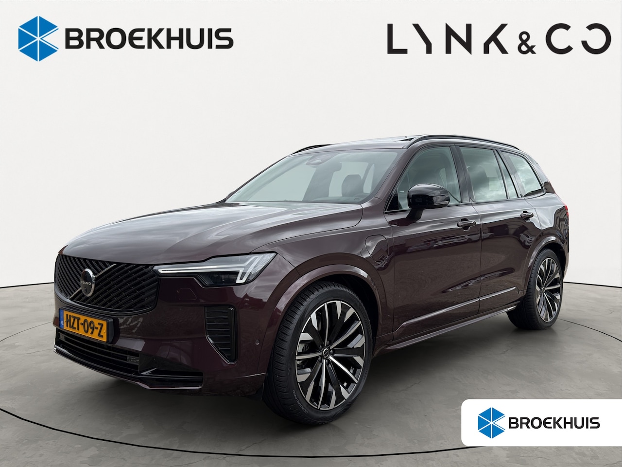 Volvo XC90 - T8 Plug-in hybrid AWD Ultra Dark | Trekhaak | Luchtvering | Massage + Ventilatie | Audio H - AutoWereld.nl
