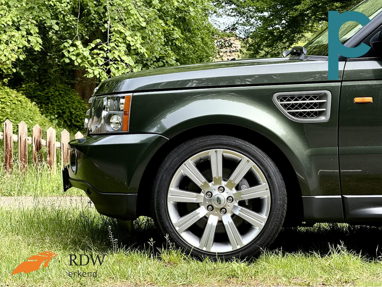 Land Rover Range Rover Sport - 4.2 V8 Supercharged Tonga Green l First Paint | Full History | Collector's Item - AutoWereld.nl