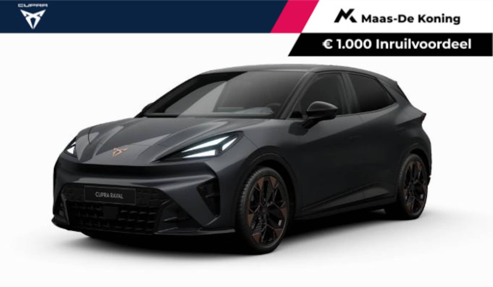 CUPRA Raval - Performance First Edition 56 kWh 211PK l Top View Camera l Smart Key l Edge Pack - AutoWereld.nl