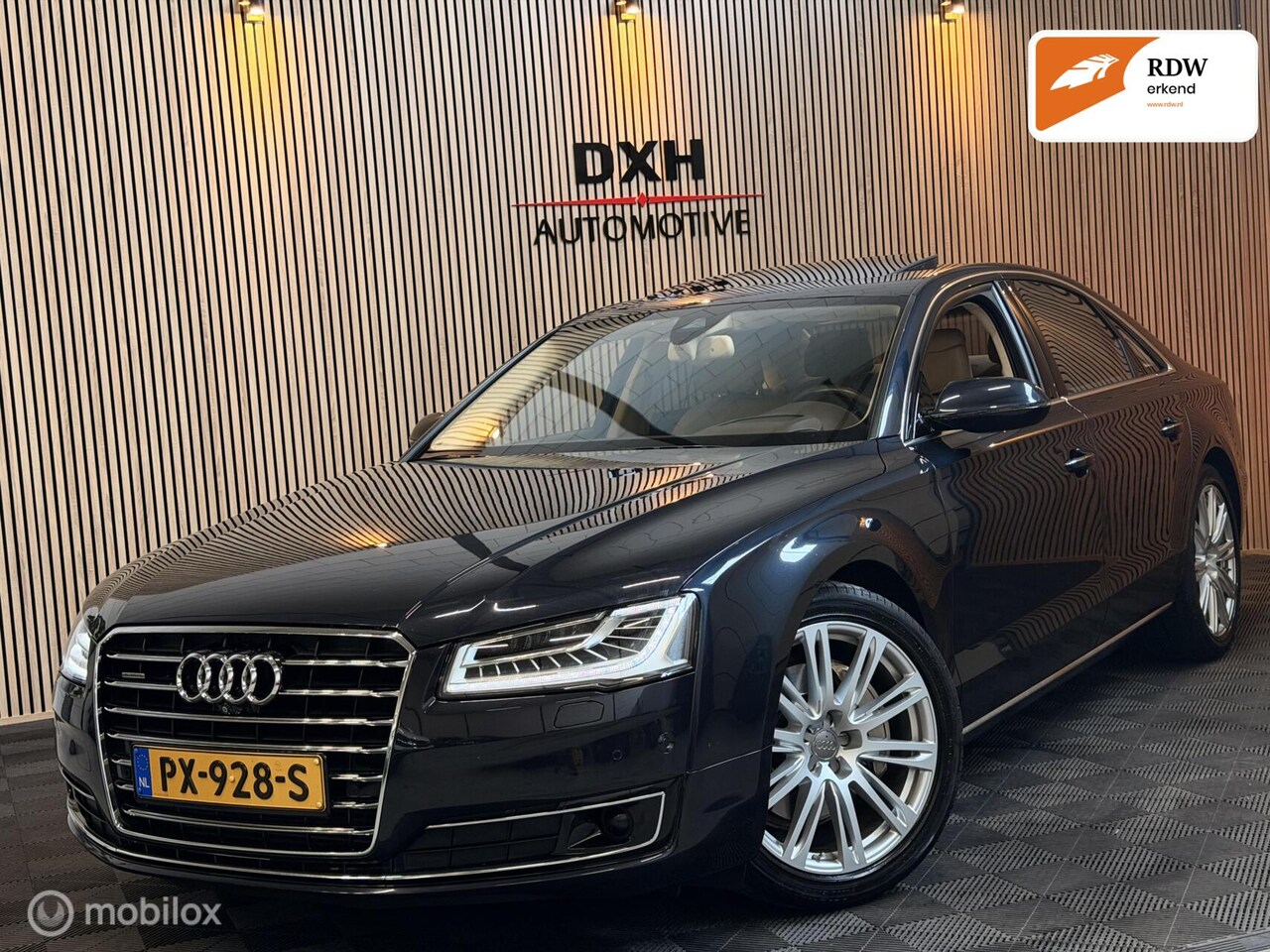 Audi A8 - 3.0 TDI Quattro PL+ Facelift B&O SOFTCL HUD ACC 360C - AutoWereld.nl
