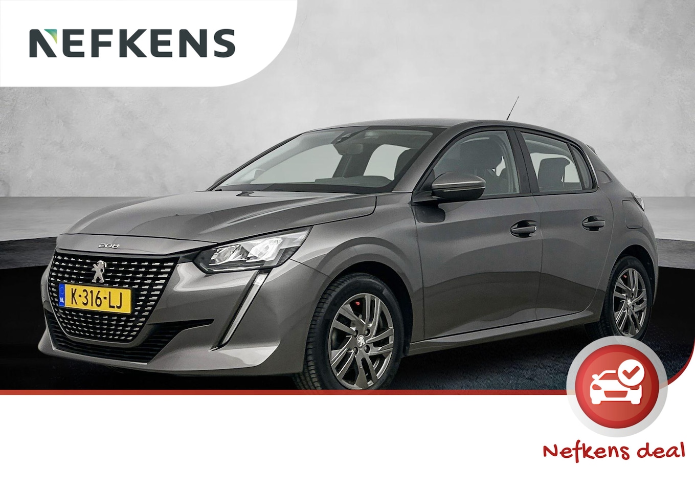 Peugeot 208 - 75pk Active Pack | Navigatie | 16inch Velgen | Airco | Carplay | Inklapbare Buitenspiegels - AutoWereld.nl