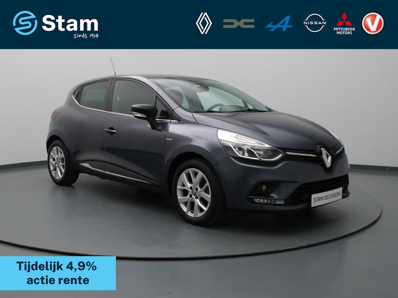 Renault Clio - TCe Limited 90pk Airco | Cruise | Navi | Parkeersens. achter - AutoWereld.nl