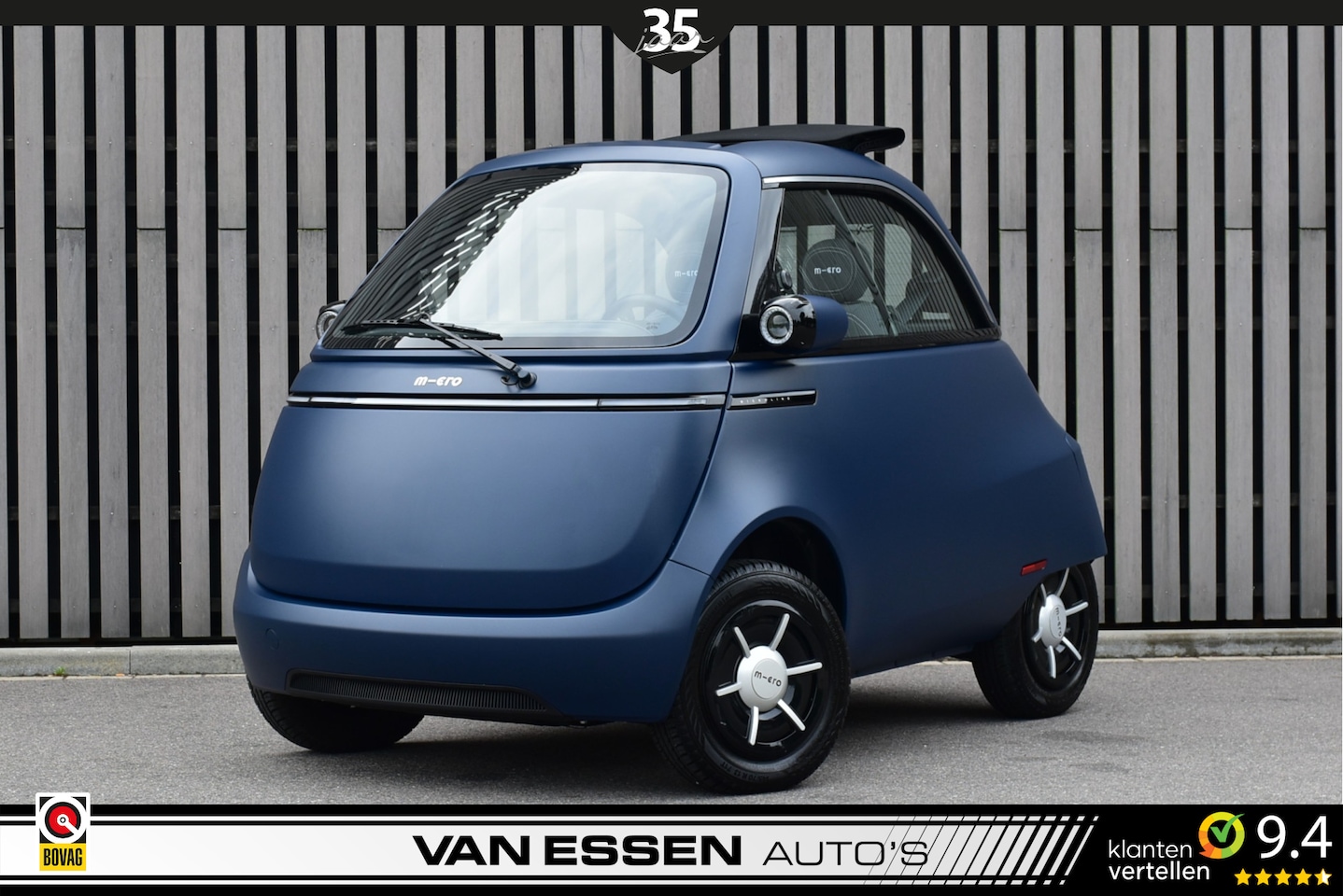 Microlino Microlino - micro compact car L7 Dolce 15 kWh | 90 Km/u | Rijbereik: 177KM | Schuifdak | Nieuwprijs: € - AutoWereld.nl