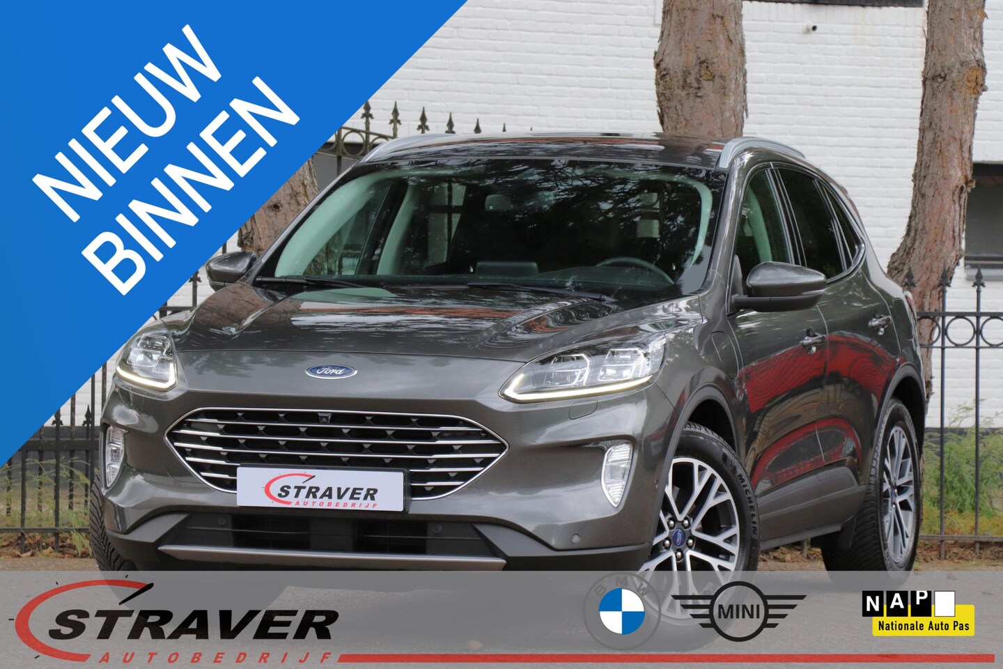 Ford Kuga - 2.5 PHEV Titanium X |Adaptieve cruise control |Winterpack - AutoWereld.nl