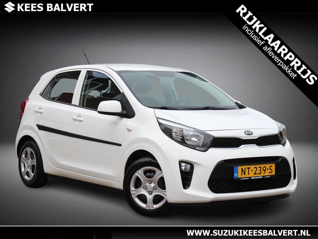 Kia Picanto - 1.0 5drs ComfortLine | Airco | 1e eigenaar | Dealer onderhouden | - AutoWereld.nl