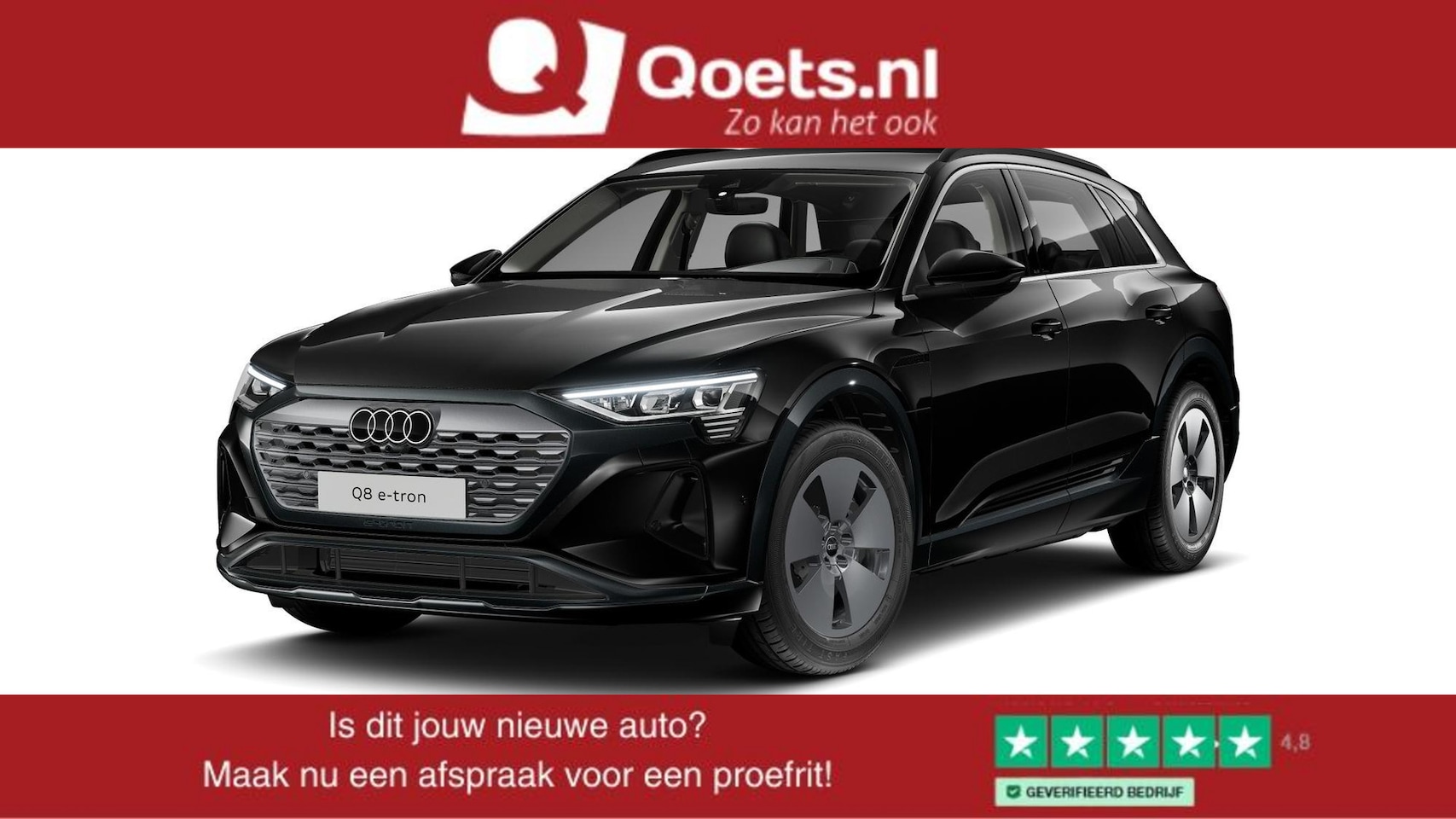 Audi Q8 e-tron - 55 quattro Advanced Edition 115 kWh Trekhaak - Adaptieve Cruise Control - Stoelverwarming - AutoWereld.nl