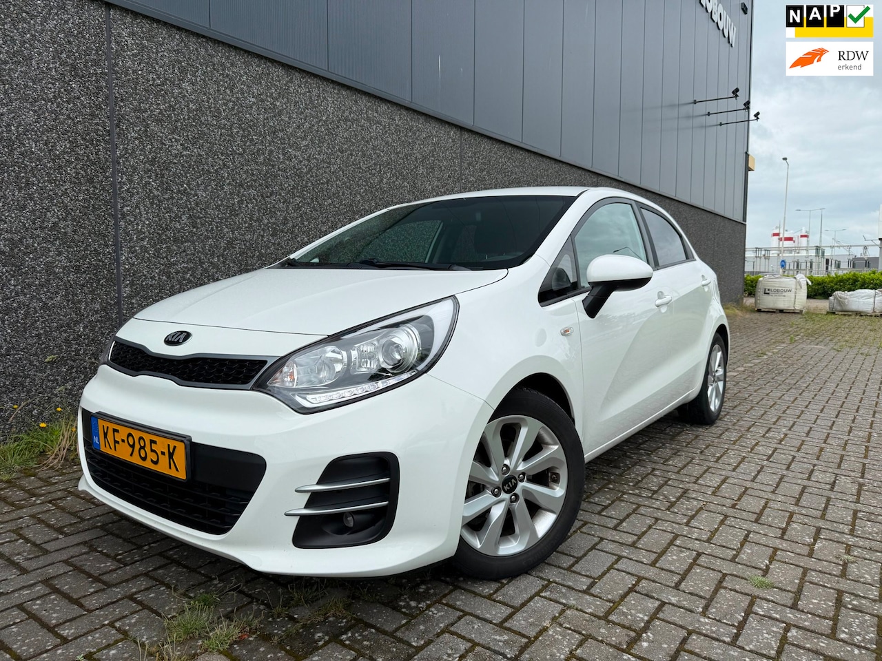Kia Rio - 1.2 CVVT DynamicLine/1ste eigen/Dealer OH/Camera/AIRCO/ - AutoWereld.nl