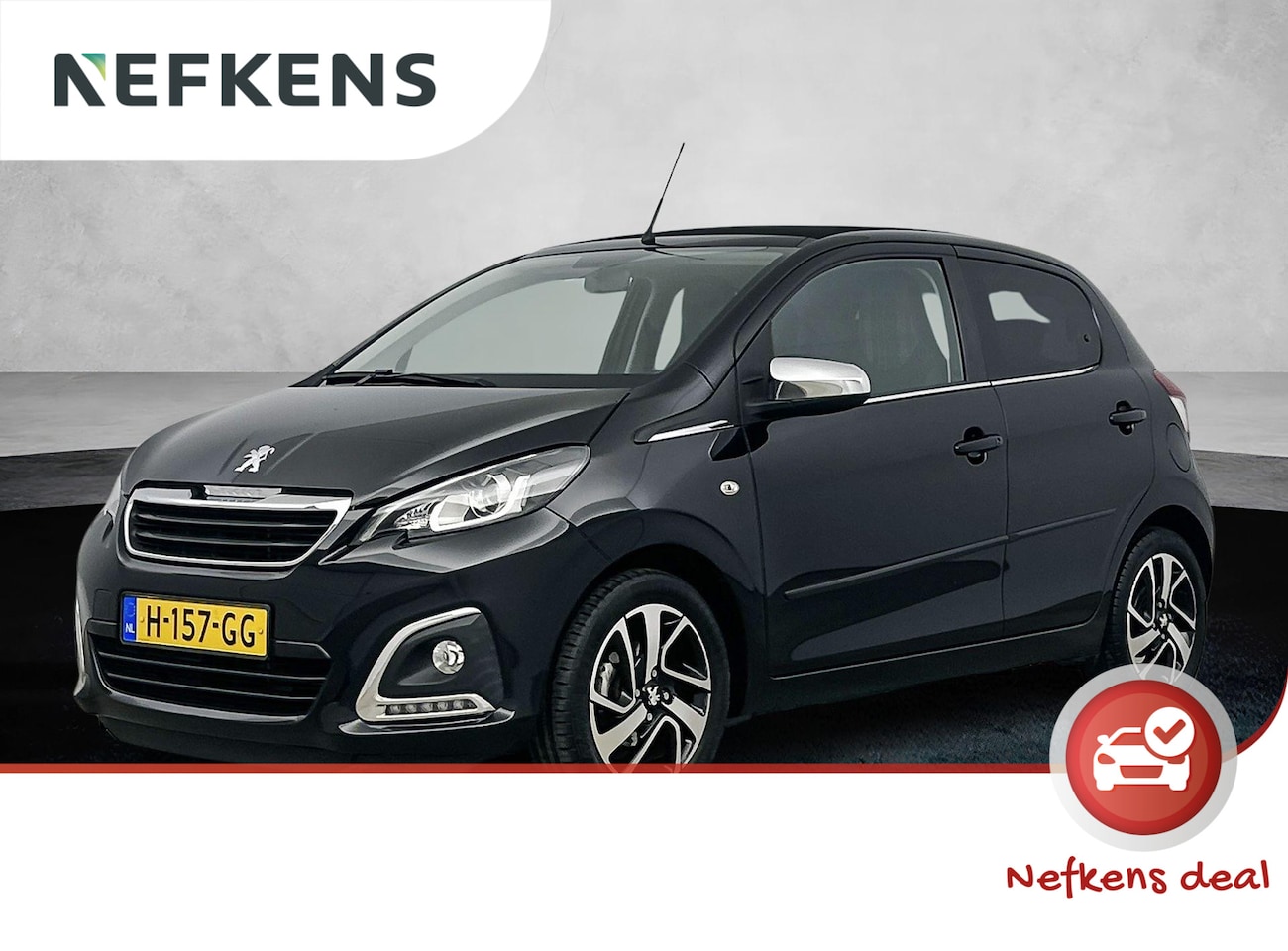 Peugeot 108 - 1.0 e-VTi Allure TOP! | Camera | Climate control | Lichtmetalen velgen | Cabrio | - AutoWereld.nl