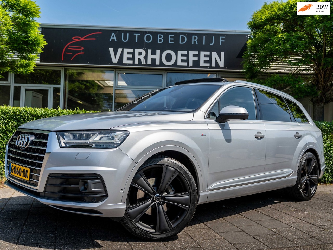 Audi Q7 - 3.0 TDI QUATTRO | S-LINE | ALCANTARA HEMEL | MATRIX LED KOPLAMP | NIGHTVISION | TREKHAAK | - AutoWereld.nl