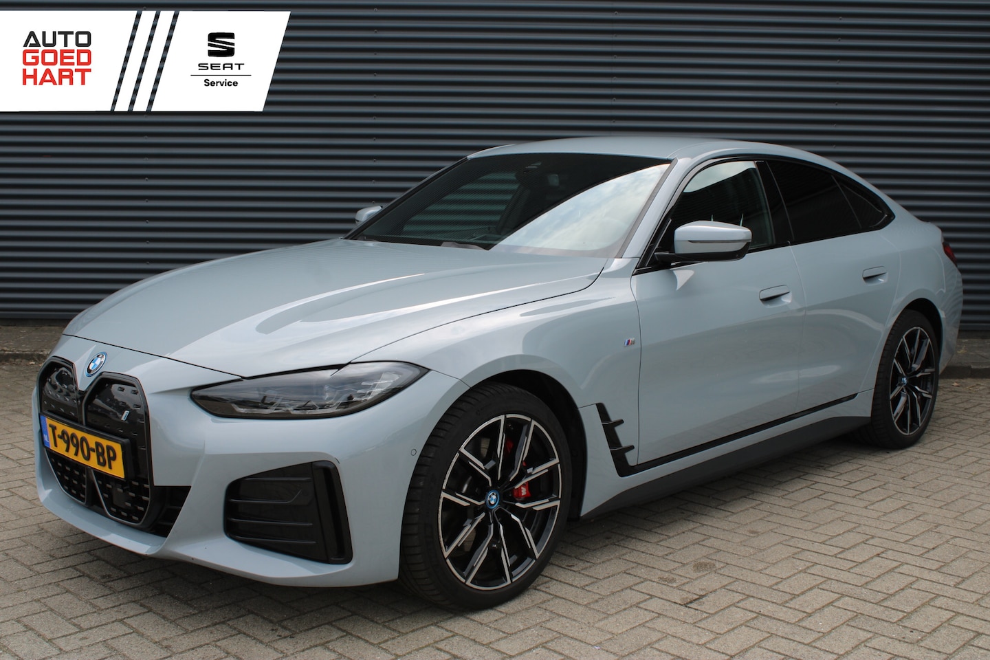 BMW i4 - eDrive40 84 kWh M Sport Pro 19inch 360 Camera Adap-Cruise - AutoWereld.nl