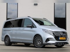 Mercedes-Benz EQV - 300 L2 / AMG / Luchtvering / Dubbele Cabine / Black Edition / 360 Camera / Vol Opties / NI