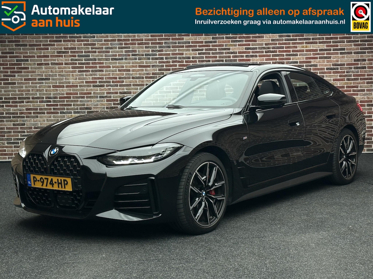 BMW 4-serie Gran Coupé - 430i M Sport Dakje H/K 360 Dealer Garantie - AutoWereld.nl