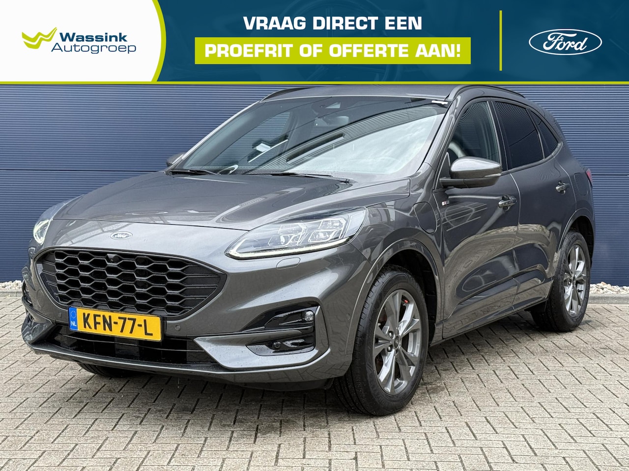 Ford Kuga - 2.5 PHEV ST-Line X | Navigatie | Stoel/Stuurverwarming | Camera | B&O | Adaptive Cruise Co - AutoWereld.nl