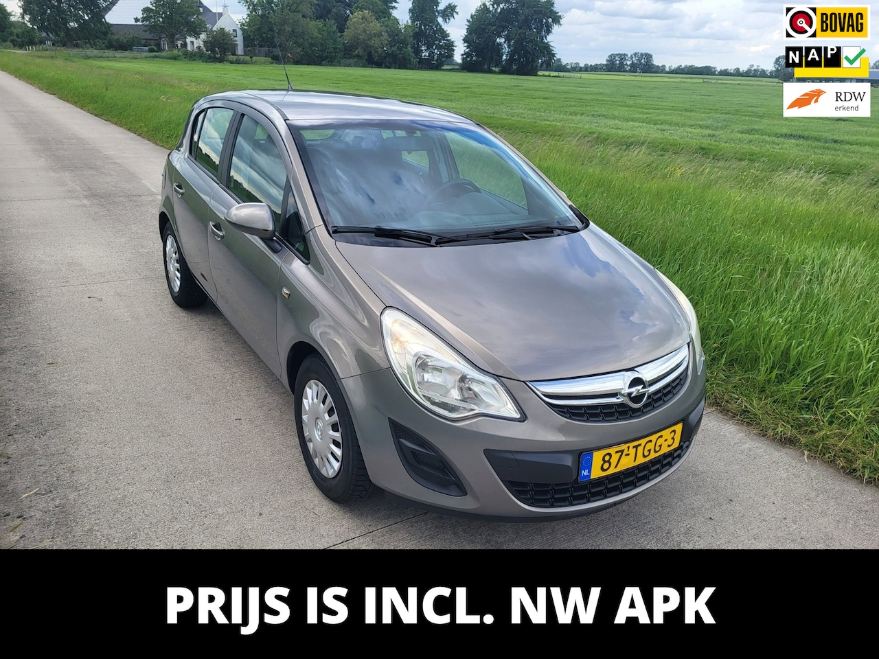 Opel Corsa - 1.2-16V airco 5deurs 163.610km incl NW APK - AutoWereld.nl