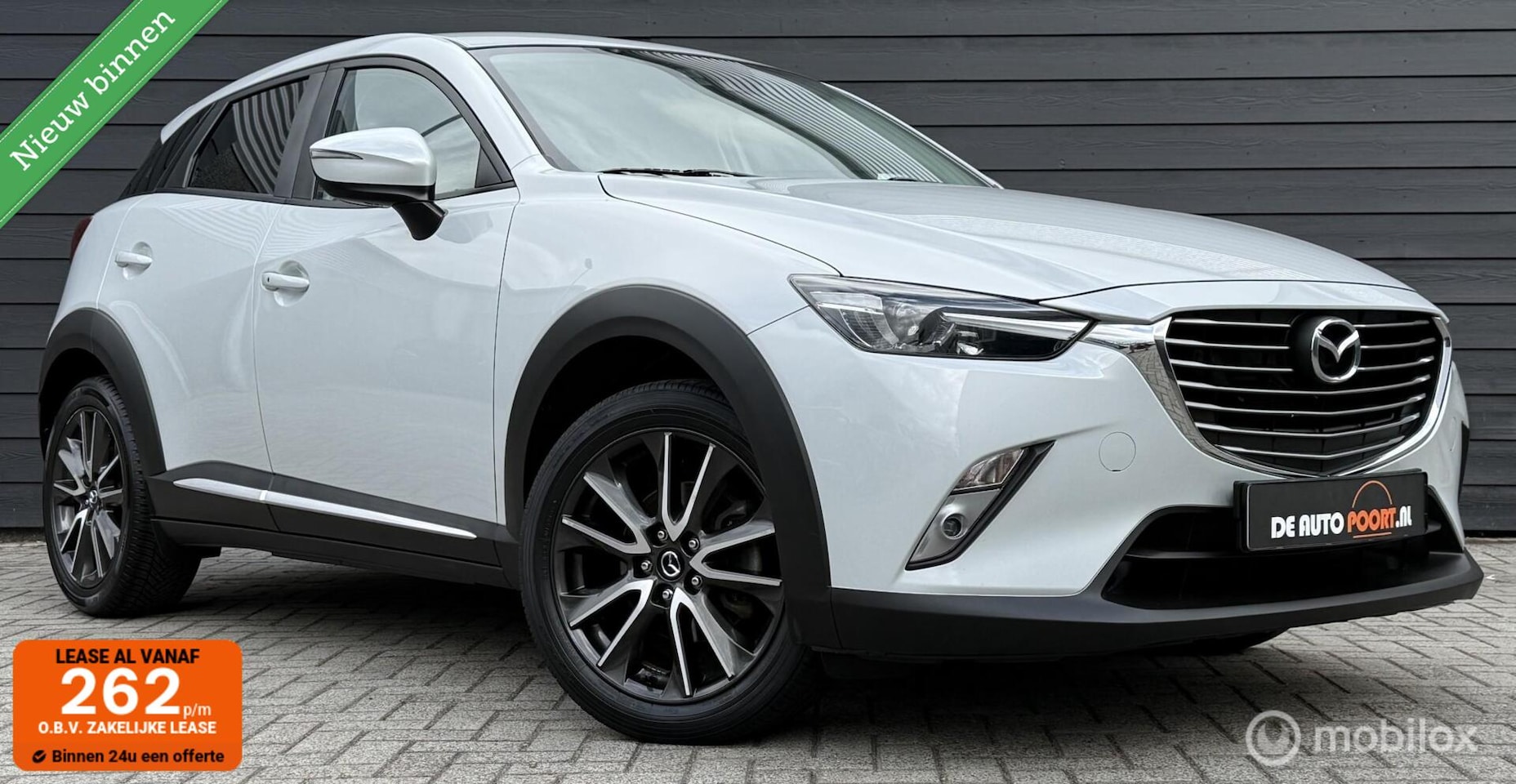 Mazda CX-3 - 2.0 SkyActiv-G 120 GT-M Line Automaat Trekhaak/18" - AutoWereld.nl