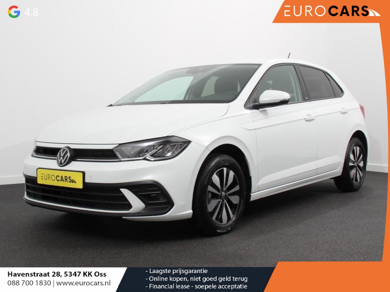 Volkswagen Polo - 1.0 TSI Move Navigatie App Connect / Android Auto / Apple Carplay Climate Control Parkeer - AutoWereld.nl