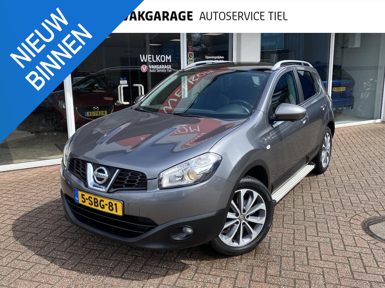 Nissan Qashqai - 1.6 Connect Edition Panoramadak, 360° camera, navigatie, zeer ruime auto + kofferbak, Nede - AutoWereld.nl