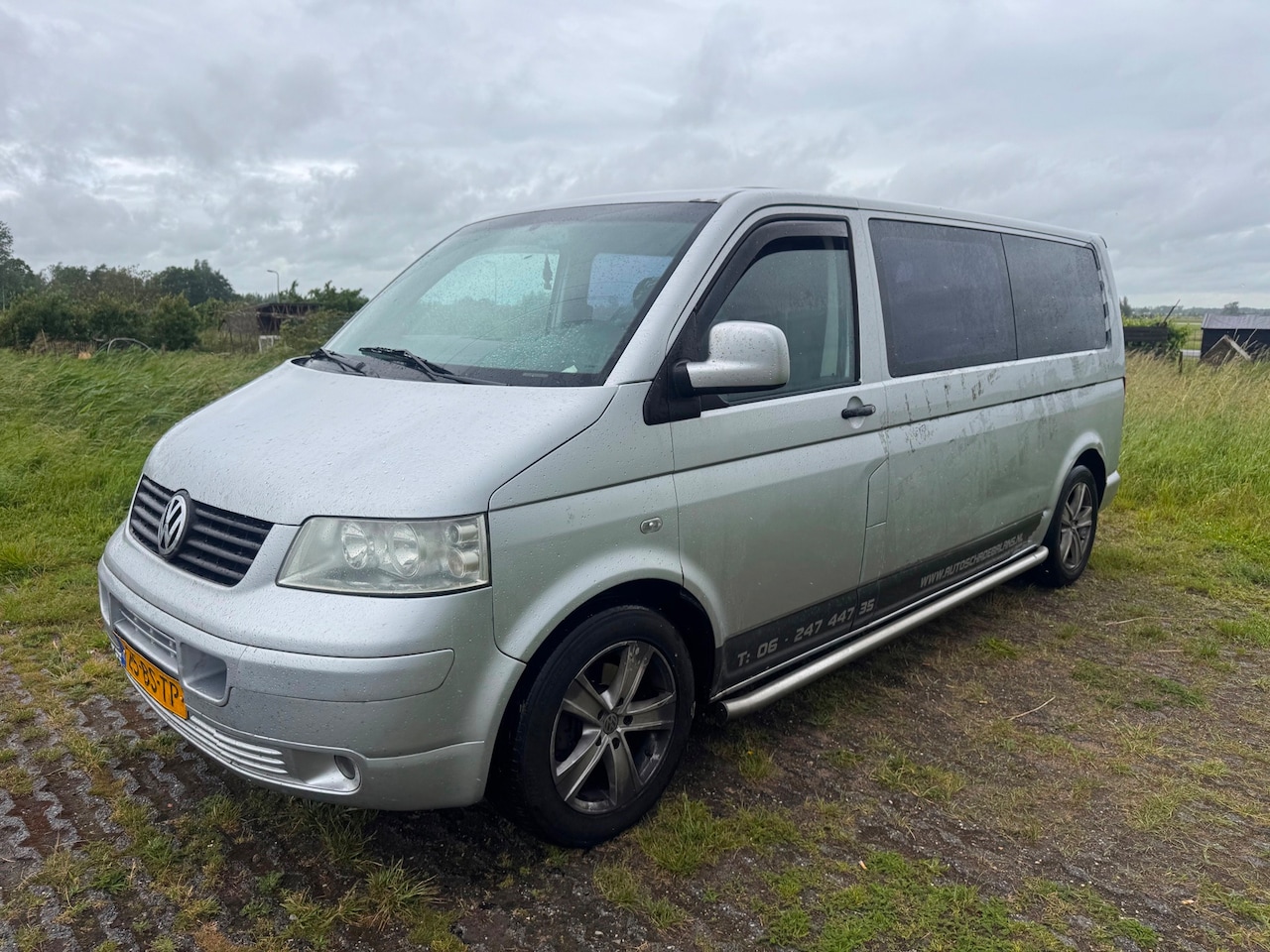 Volkswagen Transporter - 2.5 TDI Dubbel cabine L2 *airco* EXPORT* 174PK* - AutoWereld.nl