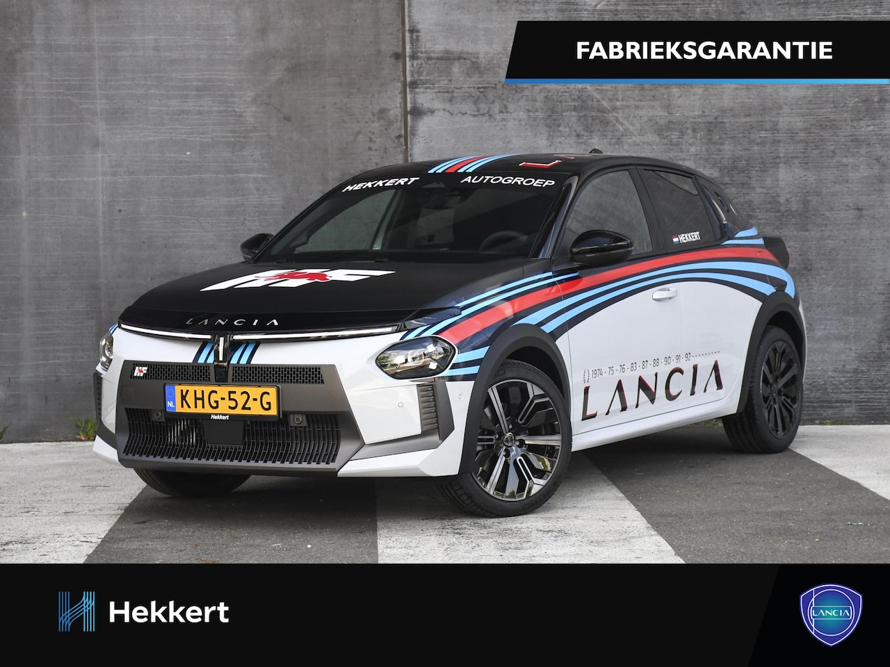 Lancia Y(psilon) - Ypsilon HF Line 1.2 Turbo Hybrid 110pk Automaat Rally Livery | DODE HOEK | ADAPT. CC | 360 - AutoWereld.nl
