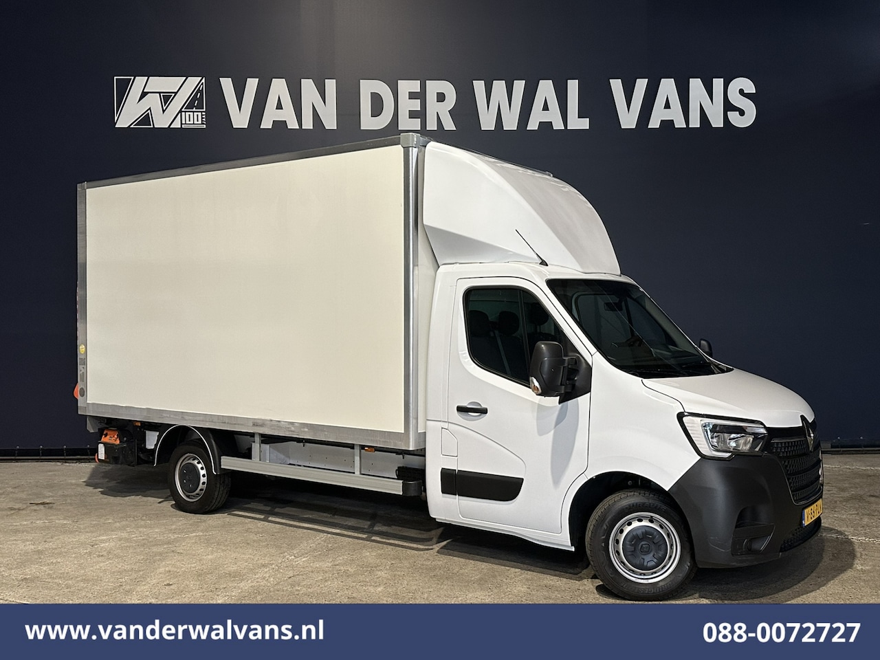 Renault Master - 2.3 dCi 146pk Bakwagen 222cm Hoog Laadklep Euro6 Airco | Camera | Navigatie | LED Cruiseco - AutoWereld.nl