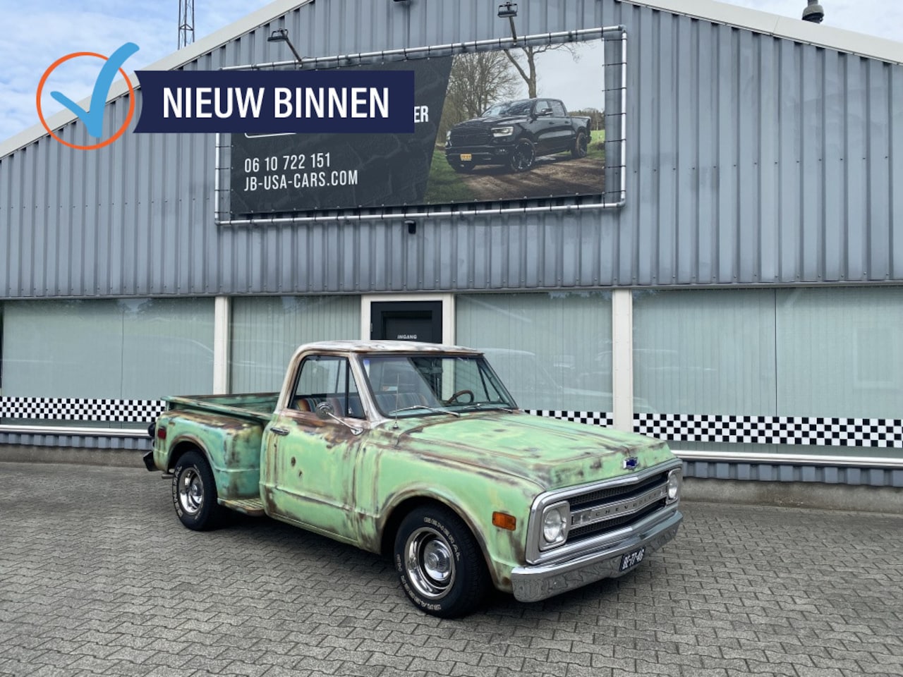 Chevrolet C10 - Stepside V8 Super gaaf ! Rad Look - AutoWereld.nl