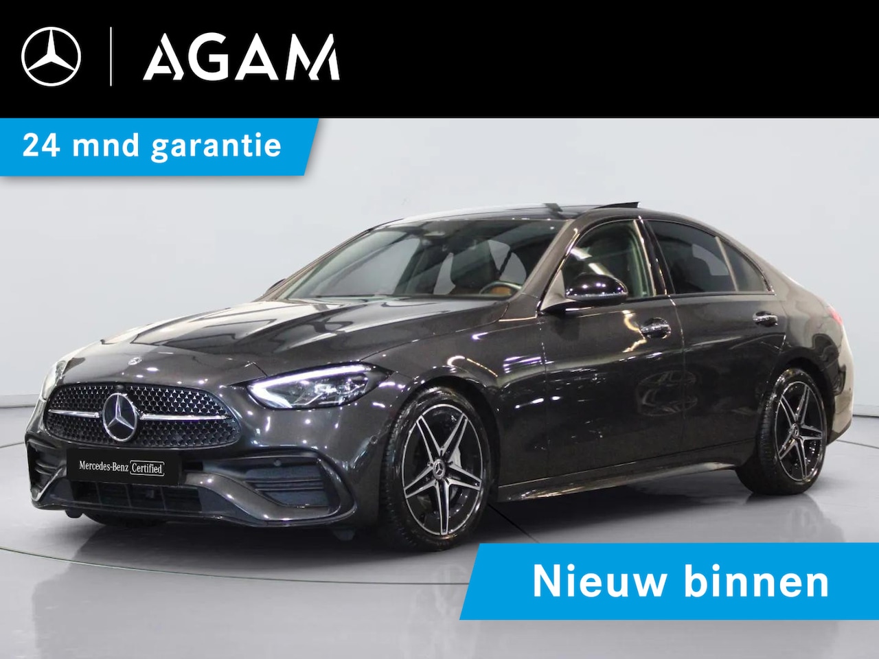 Mercedes-Benz C-klasse - Limousine 200 Launch Edition AMG Line | Panorama dak - AutoWereld.nl