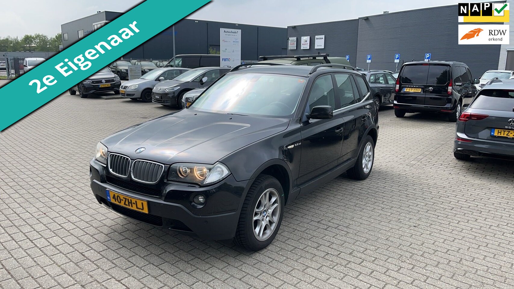 BMW X3 - 2.5si 218pk 6-Cilinder 4WD Exe Automaat Navi Trekhaak 1800kg. - AutoWereld.nl