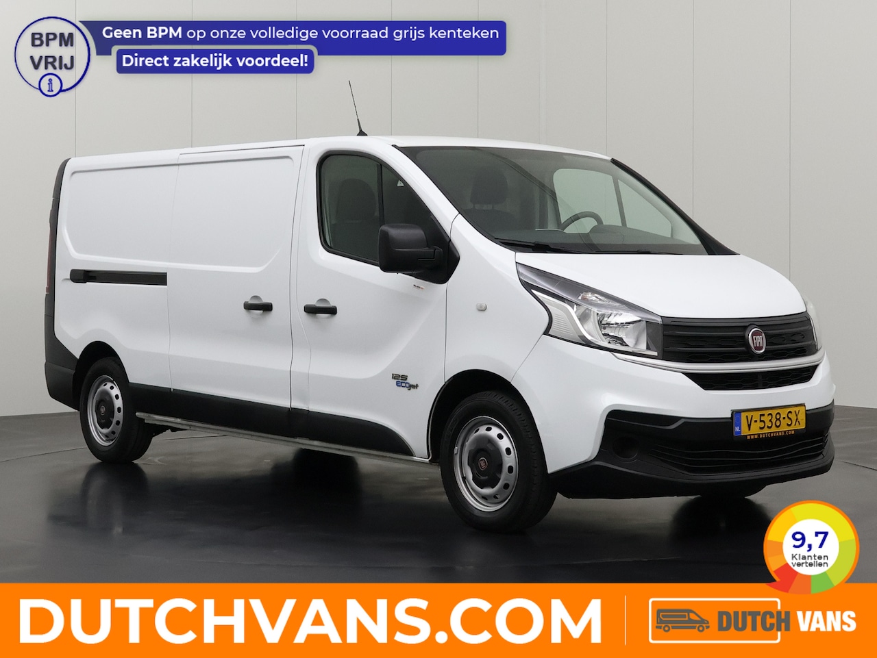 Fiat Talento - 1.6MJ 125PK EcoJet Lang | Euro 6 | Navigatie | Airco | Cruise | Trekhaak - AutoWereld.nl