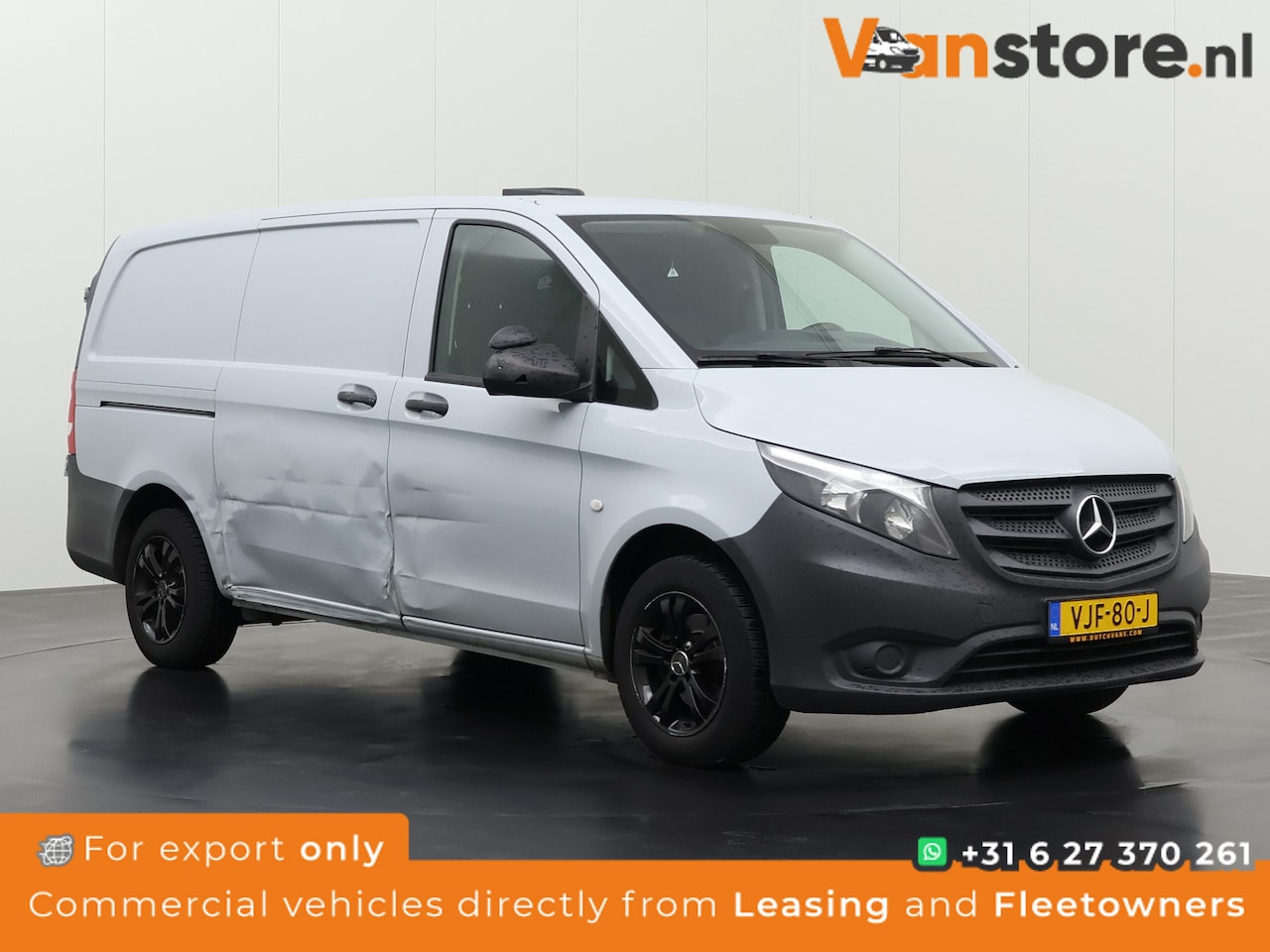 Mercedes-Benz Vito - 114 CDI Lang Achterdeuren | Airco | Cruise - AutoWereld.nl
